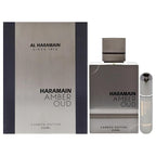 Al Haramain Amber Oud Carbon Edition - Cologne for Men - Long Lasting Perfume for Men - Arabian Perfume - Men's Cologne - Oud Perfume - 6.7 oz
