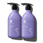 Luseta Biotin Shampoo and Conditioner for Hair - Thickening Shampoo for Thinning Hair - Infused with Argan Oil to Repair Damaged Dry Hair - Sulfate Free Paraben Free-2 x 16.9 fl oz