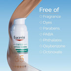 Eucerin Sun Tinted Sensitive Mineral Face Sunscreen Lotion SPF 35, Non-Comedogenic Mineral Sunscreen with Gentle Zinc Oxide Protection for Sensitive Skin, 1.7 Fl Oz Bottle