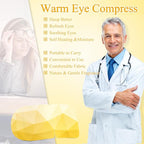 Steam eye mask, heated eye