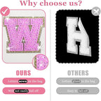 Personalized initial letter patch makeup