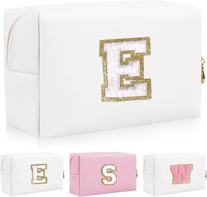 Personalized initial letter patch makeup