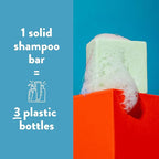 Ethique Curl Defining Solid Sulfate Free Shampoo Bar for Curly Hair - Professor Curl - Vegan, Eco-Friendly, Plastic-Free, Cruelty-Free, 3.88 oz (Pack of 1)