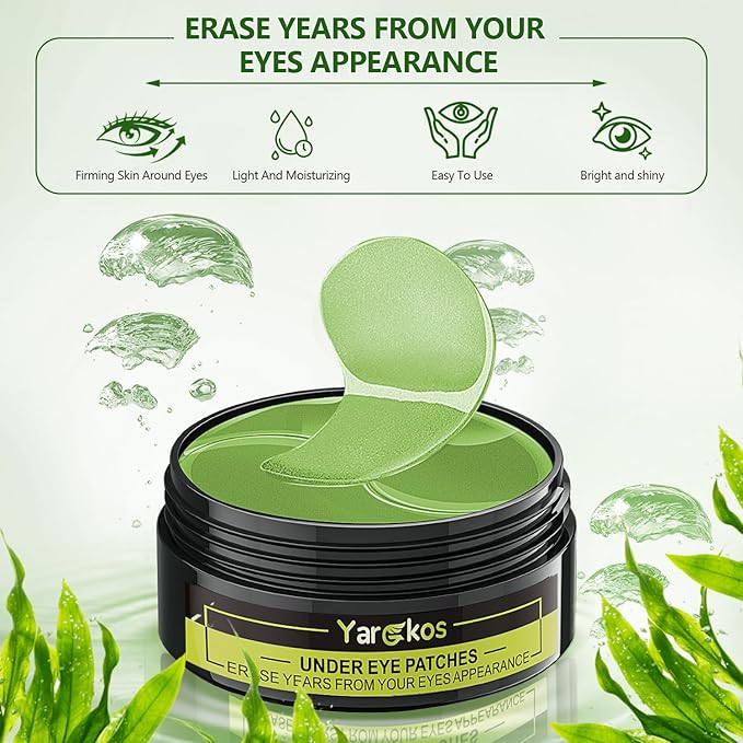 60 pcs green under eye