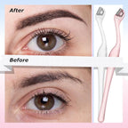 6Pcs Eyebrow Razor Mini Eyebrow Razor Trimmer Female Face Shaver Lip Hair Remover with Precision Cover Small Shaver for Women Makeup Face Care Tools(Clear, Clear Purple, Light Blue)