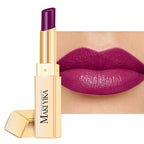 MAKI YIKA Moisture Purple Lipstick for Women Hydrate Lip Gloss for Dry Cracked Lips Weightless Glossy Lip Color Juicy Finish,MA067 Jam Purple