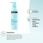 Neutrogena Skin Balancing Purifying Gel Cleanser with 2% Polyhydroxy Acid (PHA), Softening Face Wash for Normal & Combo Skin, Paraben-Free, Soap-Free, Sulfate-Free, 6.3 oz