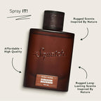 Dr. Squatch Natural Cologne for Men - Scent-Lock Technology and Sustainably-Sourced Ingredients - Fireside Bourbon Cologne (1.7 fl oz)