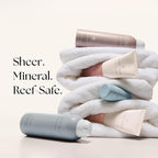 SPF 50 Sheer Mineral Sunscreen Stick - Vegan, Reef Safe, Non-Nano Zinc, Face Sunblock Stick, No White Residue, Ideal for Travel & Kids