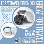 Bay Rum Shampoo Bar – Vegan, Sulfate-Free, Made in USA | 3-in-1 Men’s Shampoo, Conditioner & Body Wash | Ideal for All Hair Types | 60+ Washes, Travel-Friendly