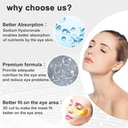 Permotary 30 pairs 24k gold