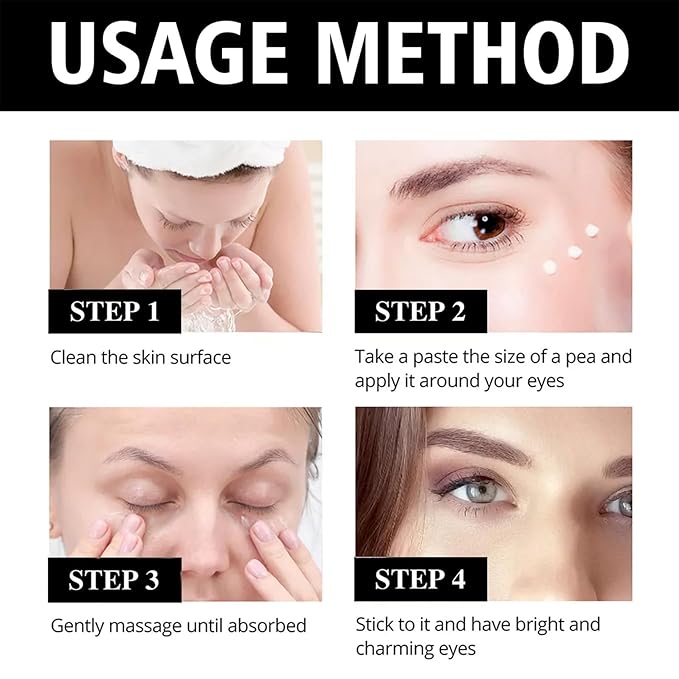 Eye cream, caffeine under eye