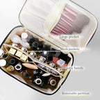 Large travel makeup bag makeup