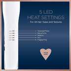 Conair Double Ceramic Flat Iron, 1 1/4-inch Hair Straightener