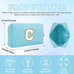 Personalized initial letter patch makeup