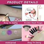 Enthusiasm Matte Eyeshadow Stick, Cream Eyeshadow Pencil, Long Lasting Waterproof Eye Shadow, High Pigment Hypoallergenic Highlighter Stick - Create Multi-Dimensional Eyes Look