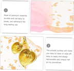 FOMIYES 5pcs Nail Palette Polish Plate Nail Design