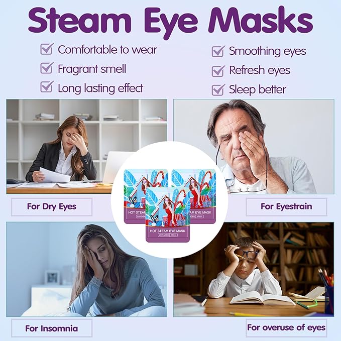 60 pcs disposable steam eye