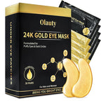 Under Eye Patches for Puffy Eyes (30 Pairs),Golden Under Eye Mask for Dark Circles and Puffiness,Gel Crystal Collagen Skin Care Products Eye Patches Effectively Moisturizing Nourishes,Travel Eye Mask