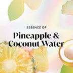 Olay Body Wash for Women, Fresh Radiance, Refreshing & Renewing, Made with Plant Based Cleansers, B3 Botanical Complex, For All Skin Types, Pineapple & Coconut Water Scent, 22 fl oz (Pack of 4)