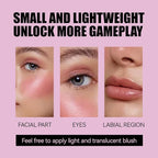 Milk Jelly Blush, Cooling Water Milk Jelly Tint, Makeup, 02