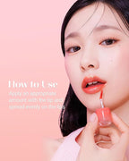 THESAEM Saemmy's Ade Shot Tint - Korean Lip Titnt, Water Gel Lip Stain with Plump Glowy Moisturizing Finish, Buildable Radiant Gloss, Long-Lasting Comfort, 0.1 fl.oz. (06 Apple Cinnamon)