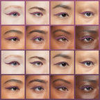 Kaely 2Pcs Light Dark Purple Gel Eyeliner Pencil, Color Colored Violet Eye Liner Waterproof Smudge Proof, Gothic Halloween Makeup, Face Paint Eye Black Stick, delineadores de colores para ojos