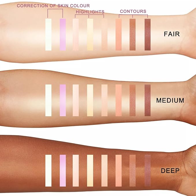 Youngfocus Cosmetics Cream Contour Best 8 Colors