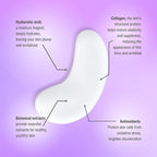 Collagen Under Eye Patches, Dark Circle & Wrinkles Under Eye Mask, Pack of 10