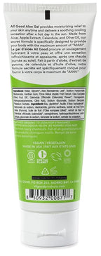 All Good Aloe Vera Gel | After Sun Lotion, Sunburn, Skin Repair | Moisturizing Organic Aloe for Skin Relief | Hydrating Hyaluronic Acid, Niacinamide (Vitamin B-3) Non GMO, Vegan | 3.7 oz (2-Pack)