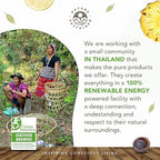 Organic Shampoo - Raw & Wildcrafted with Probiotics, Hypoallergenic Natural & Sulfate Free Shampoo for Sensitive Scalp, Dry Hair, Dandruff, Gallon, Lemongrass