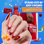 Beetles Gel Nail Polish Kit with U V Light - 68Pcs Gel Nail Kit 35 Colors Outfits Glitter Red Classic Blue Polish Set with Everything Nails Manicure Tools for Beginners DIY At Home Gifts for Women