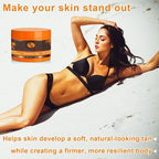 Intensive Tanning Gel SPF0 150 ml, Carrot Tanning Gel, Brown Tanning Gel, Natural Tanning Accelerator Cream Gel for Sunbeds & Outdoor Sun (SET B)