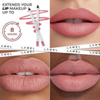 Matte Gel Lip Liner Pencil | Weightless&CreamyTexture - Sharpenable - Longwear & Waterproof - High Pigmented & Flawless Finish - Moisturizing - Cruelty-free & Paraben-Free,- 405, 1,7g/0.05oz