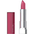 Maybelline Color Sensational Lipstick, Lip Makeup, Cream Finish, Hydrating Lipstick, Nude, Pink, Red, Plum Lip Color, Pink Score, 0.15 oz; (Packaging May Vary)