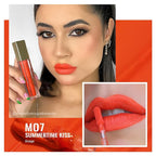 Oulac Matte Lipstick for Women, Long Lasting Liquid Lipstick High Impact Lip Color Full Coverage Lip Makeup with Vitamin E Waterproof Formula,Vegan M07+MS06+MS08