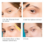 Facial Razor, 64 Pcs Eyebrow Shavers for Women, Multipurpose Exfoliating Dermaplaning Tools for Face With Precision Cover, 4 Colors