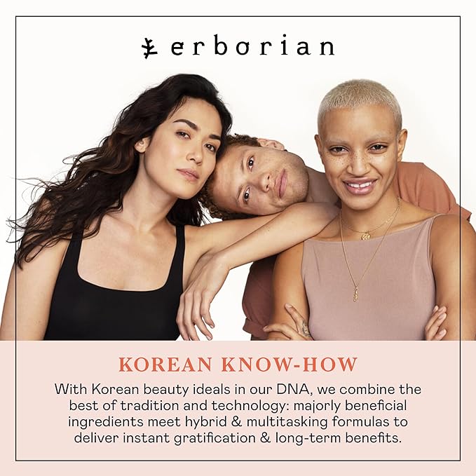 Erborian - Cleansing Oil - Facial Makeup Remover with Hydrating & Soothing Centella Asiatica Extract - Waterproof Purifying Cleanser Removes Excess Sebum & Impurities - Korean Skincare - 6 fl. oz