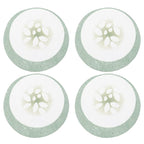 100pcs Under Eye Pads Disposable Cucumber Print Non-Woven Eye Patches Eyelash Pad DIY Eye Care Tool for Home Travel and Salon