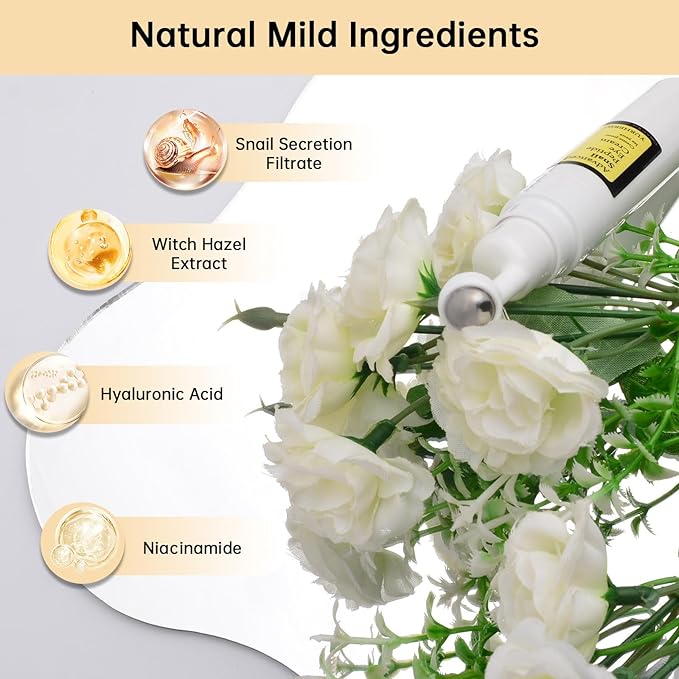 Snail peptide eye cream for