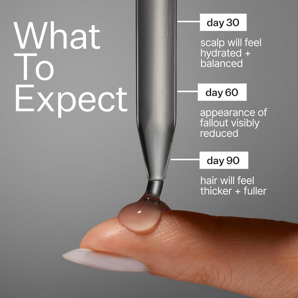 Act+Acre 3-Pack Mini Cold Processed Stem Cell Scalp Serum - Promotes Thicker, Fuller-Looking Hair - Soothes and Hydrates - Sulphate and Paraben Free - Aloe Vera for Improved Scalp Health