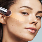 Foundation Brush, EIGSHOW Pro Slanted Brushes Angled Bristles Mask Kabuki Face Brush Perfect for Powder Liquid Cream Buffing Blending (F625)