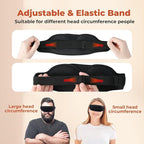 Cordless Heated Eye Mask, Dry Eye Mask, Type-C Eye Heating Pad, Portable Eye Warm Compress with 720mAh Battery Relieve for Dry Eyes, Stye