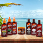 Malibu Sun Bronzing Fast Tanning Body Butter with Beta Carotene, Tropical Coconut Fragrance, 300ml