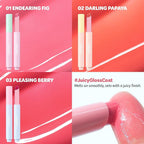 COLORGRAM Fruity Glass Stick 03 Pleasing Berry | Long-Lasting Juicy Lip Tint with Radiant, Glossy Finish | Melting Syrupy Texture for Vibrant, Hydrated Lips | Non-Sticky Shine