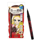 Heroine Make by KISSME Waterproof Smooth Liquid Eyeliner, Japanese Eye Makeup for Smudge-free, Super Keep Brown Black
