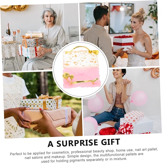 FOMIYES 2pcs Nail Palette Nail Art Gel Nail