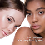 STUDIO LIMITED Instant Fab Crystal Shiny Rainbow Lip Gloss Long Lasting Ultra Hydrating Plumping Lip Gloss for women girls Value Pack 14ml/ 0.47oz (Rainbow, 12 Pcs)