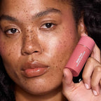 MCoBeauty Baby Face Multi-Use Cream Stick, Lou Lou Deeper Rose Tone Shade, Silky Smooth, Buildable Blush for Eyes, Lips & Cheeks, Vegan, Cruelty Free Cosmetics