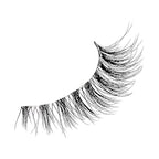 KISS The New Natural, False Eyelashes, 'Pearl Earring', 12 mm, Includes 4 Pairs Of Lashes, Contact Lens Friendly, Easy to Apply, Reusable Strip Lashes